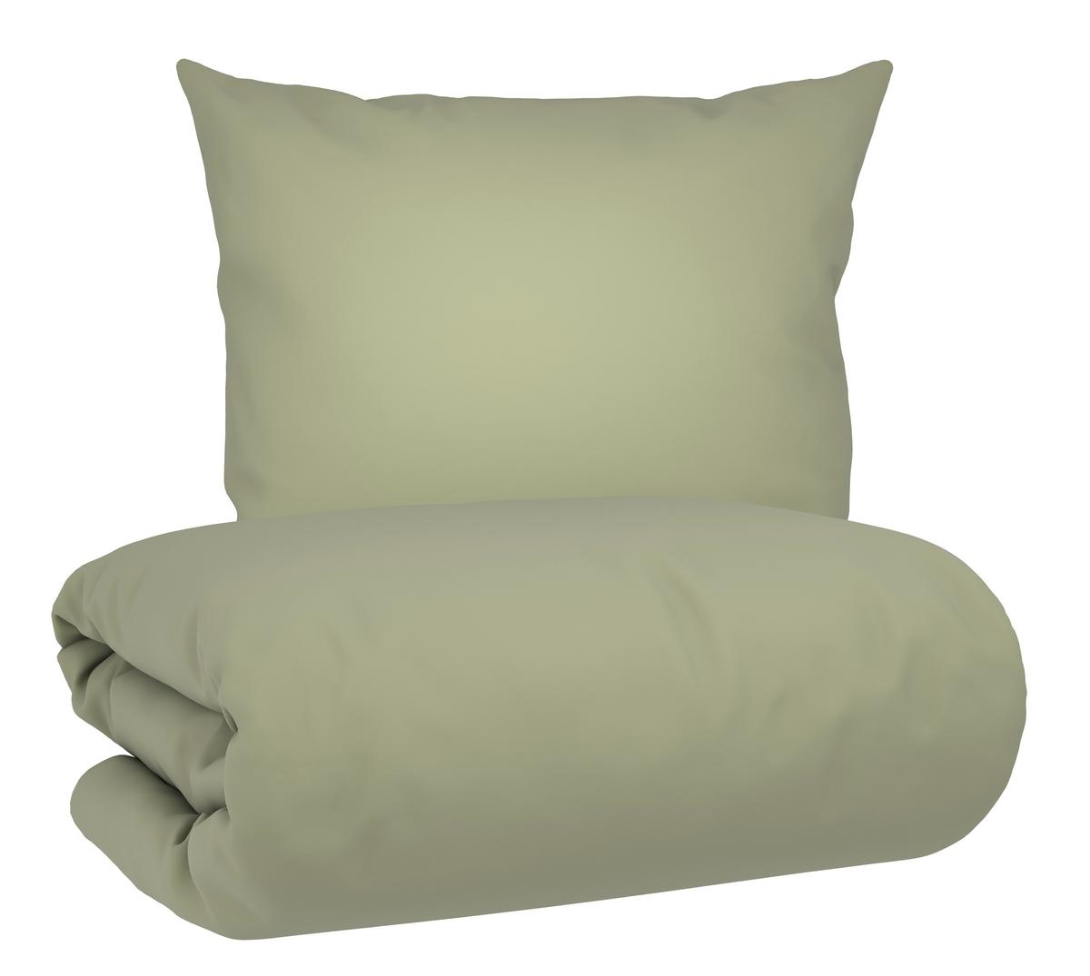 Bettwäsche Elena Grün ca. 135x200cm - MODERN, Textil (135/200cm) - Mömax