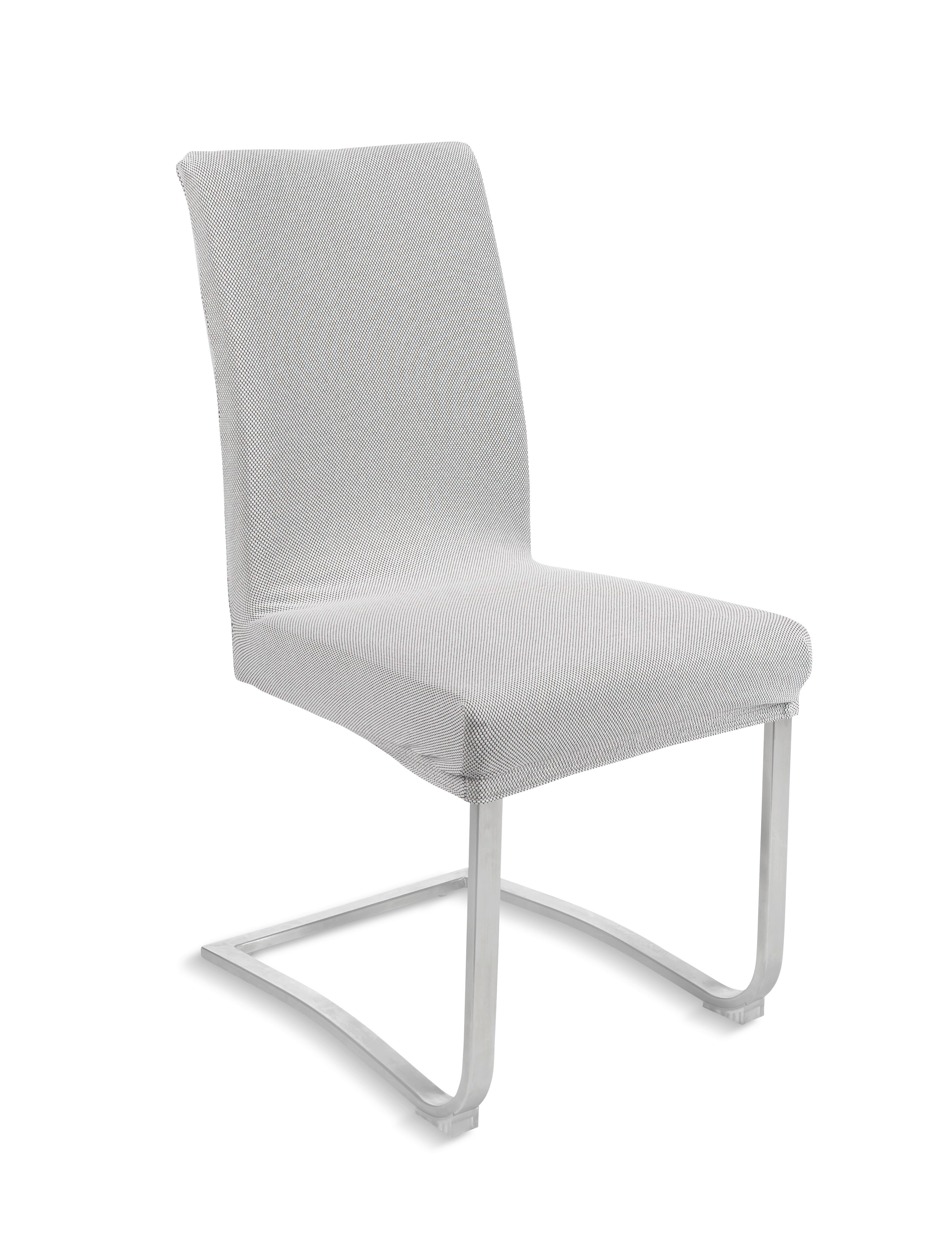 Stuhlhusse Dominik Naturfarben - Naturfarben, Textil (48/64/48cm) - Modern Living