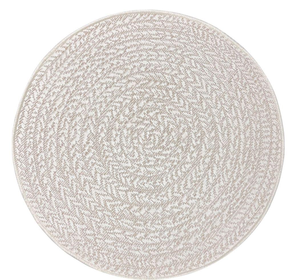 WEBTEPPICH KENZY 5004 167-CREAM - Creme, Basics, Textil (80cm) - Novel
