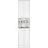 HÖGSKÅP LUNA II -BASED- - Modern, trämaterial/plast (50/195/32cm) - Based