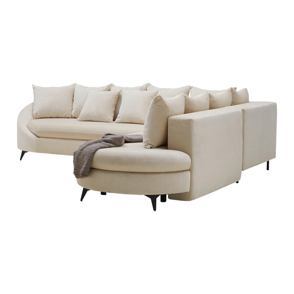 Coltar AXEL - crem, Modern, textil (291/250cm) - Mömax