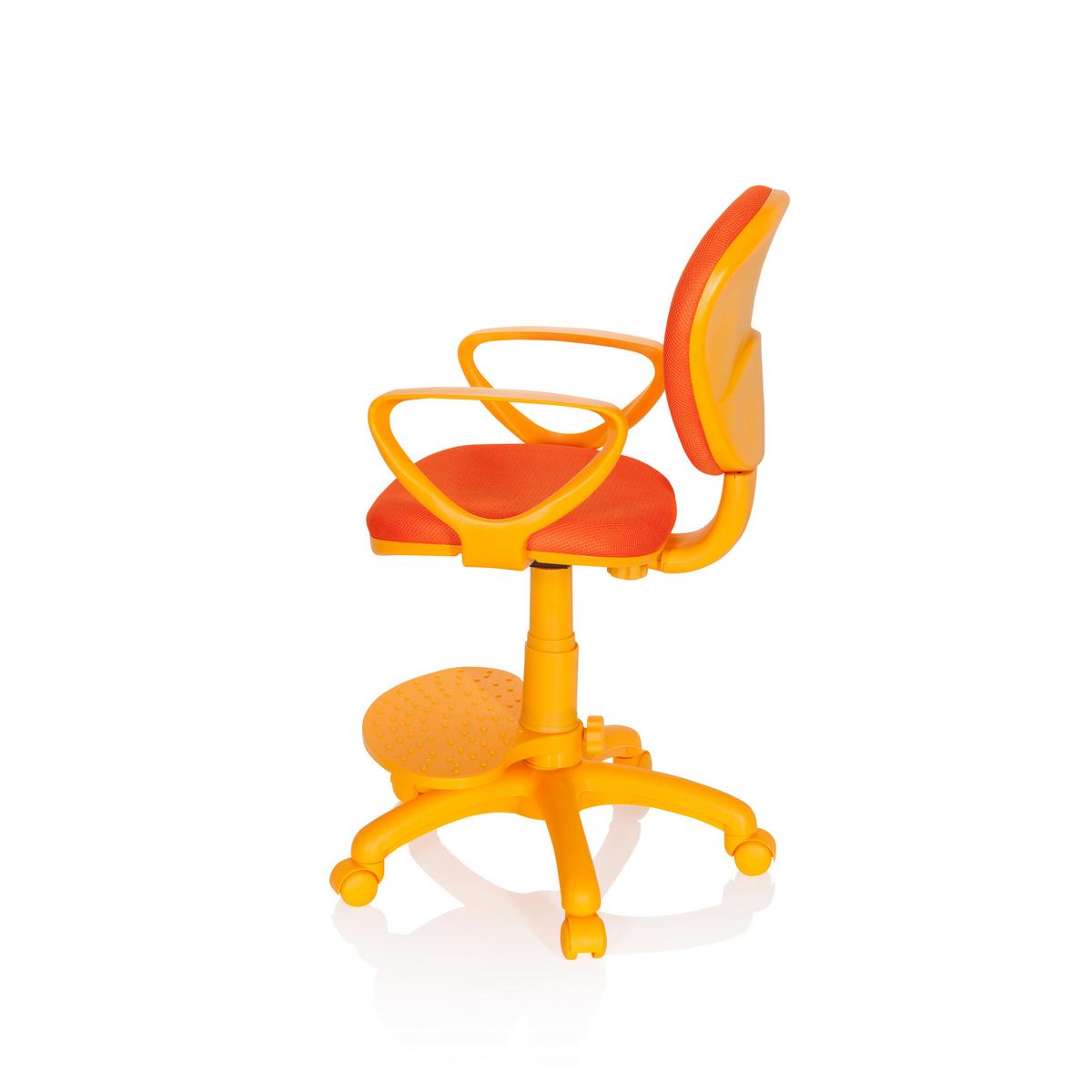 Otroški Vrtljivi Stol Colour, Oranžna - oranžna, Basics, umetna masa (53/83-95/51cm) - MID.YOU