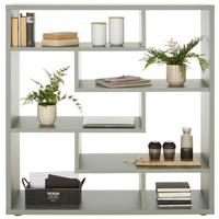 Polica Bounty - zelena/boje kadulje, Moderno, drvni materijal/plastika (130/134/40cm) - Premium Living