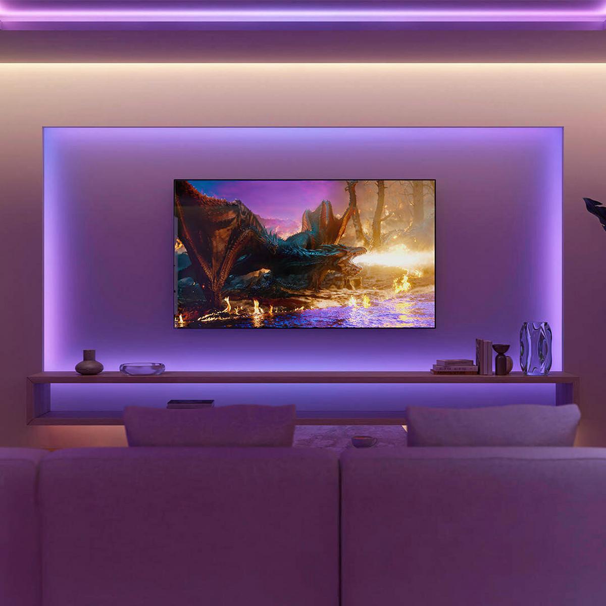 TAŚMA LED HUE FLUX STRIP LIGHT EXT 5M - biały, Basics, tworzywo sztuczne (1,5/0.6/500cm) - Philips HUE