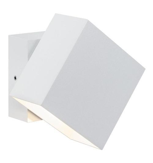LED-Wandleuchte Cybo in Weiß max. 3 Watt - Weiß, Basics, Metall (10/9,3/10cm) - Paulmann