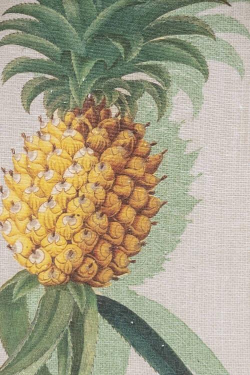 Liegenauflage Treffelstein ca. 191x58 cm Beige Ananas - Beige, Basics, Textil (191/58/8cm) - Gardenson