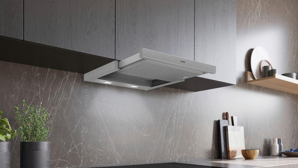 Dunstabzugshaube LI63LA526 - Silberfarben, LIFESTYLE, Metall (59,8/20,3/29cm) - Siemens
