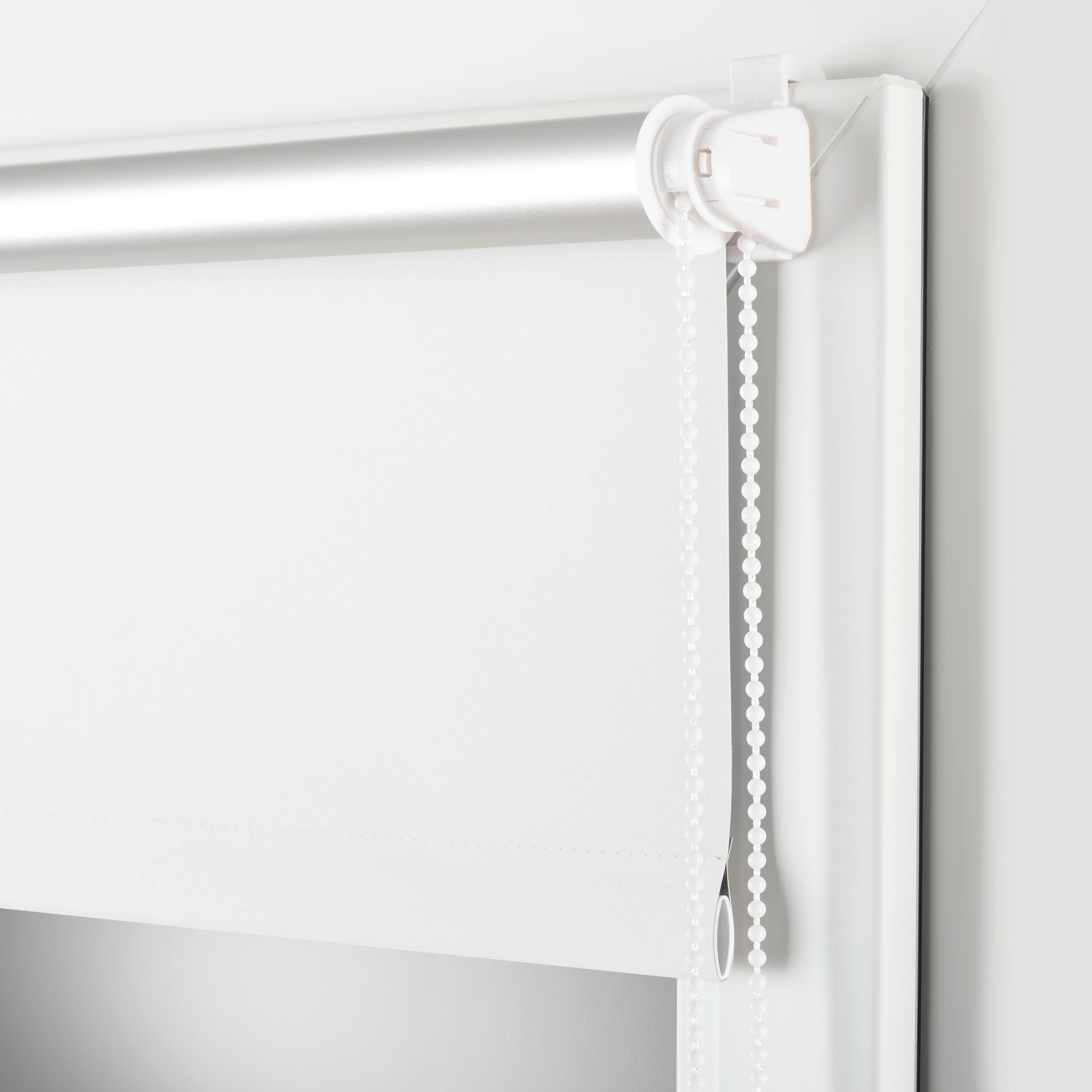 MÖRKLÄGGANDE RULLGARDIN THERMO - vit, Klassisk, textil (120/150cm) - Mömax