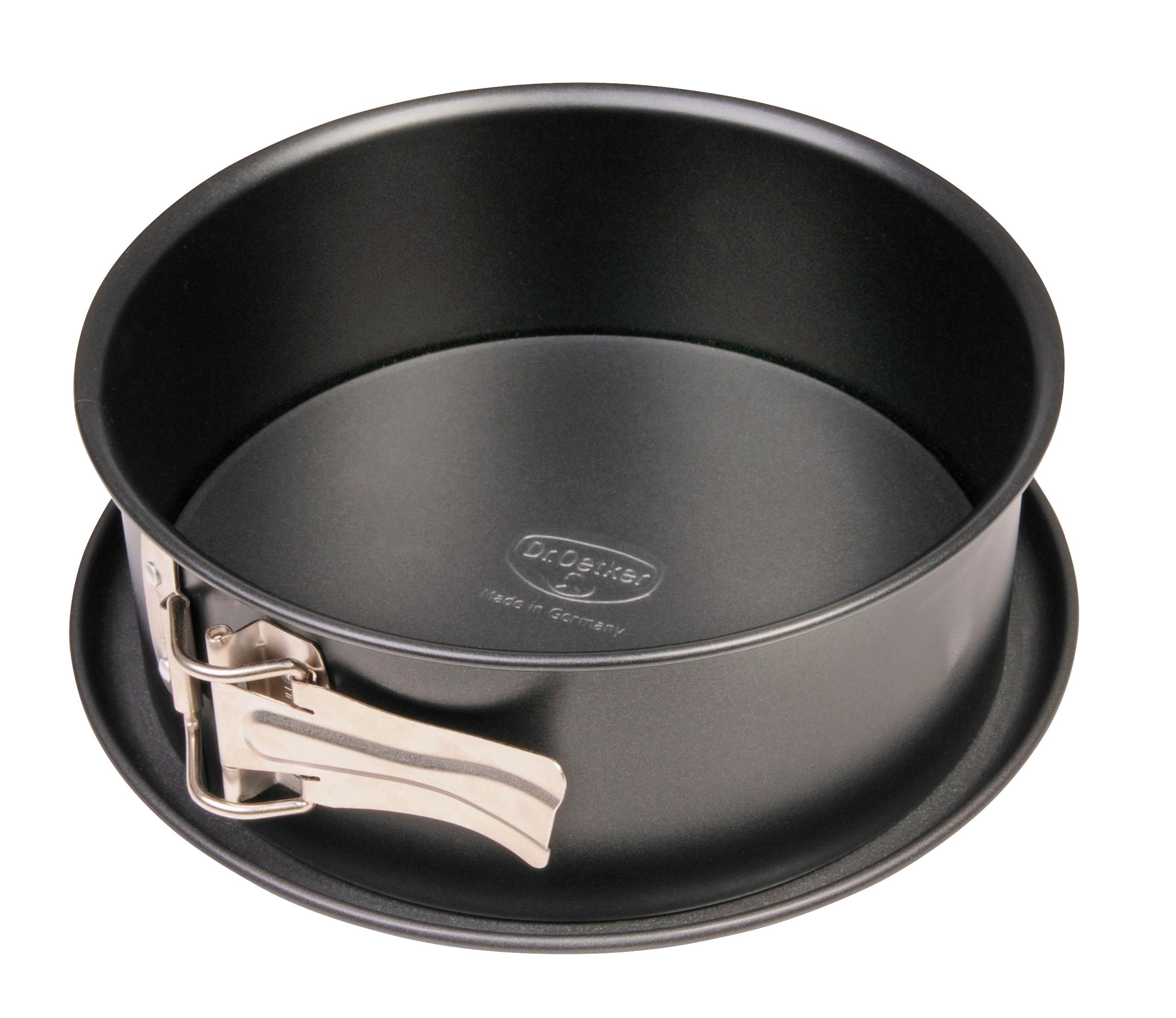 Springform Dr. Oetker in Schwarz Ø ca. 18cm - Schwarz, Metall (18/6,5cm) - Dr.Oetker