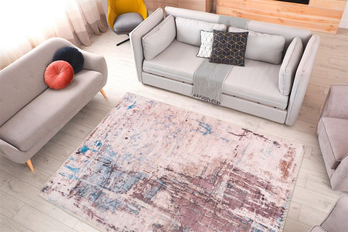 FLACHWEBETEPPICH PERON 100 GRAU / TAUPE - Taupe/Grau, Konventionell, Textil (160/230cm) - Kayoom