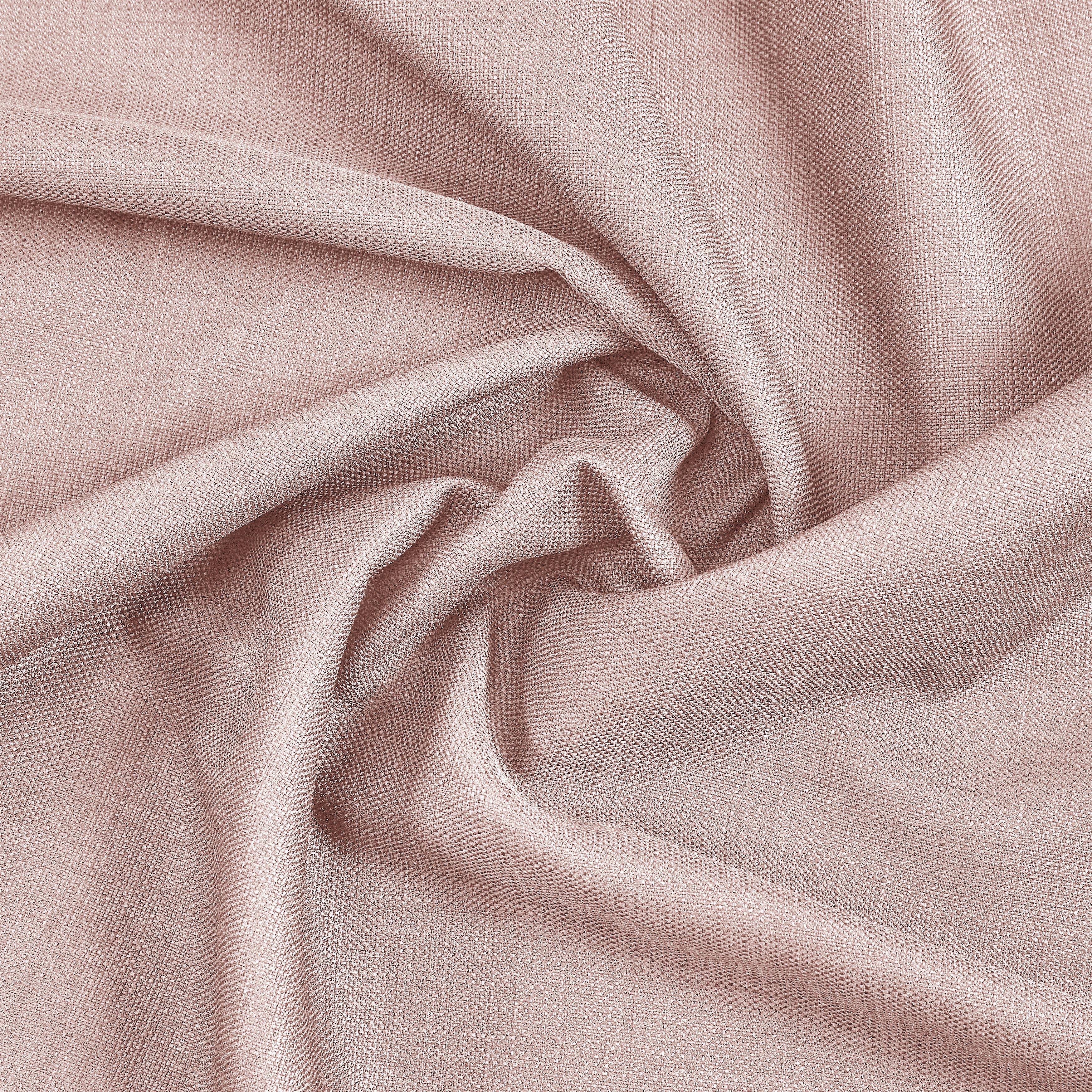 Fertigvorhang Leo Rosa ca. 135x255cm - Rosa, Textil (135/255cm) - Premium Living