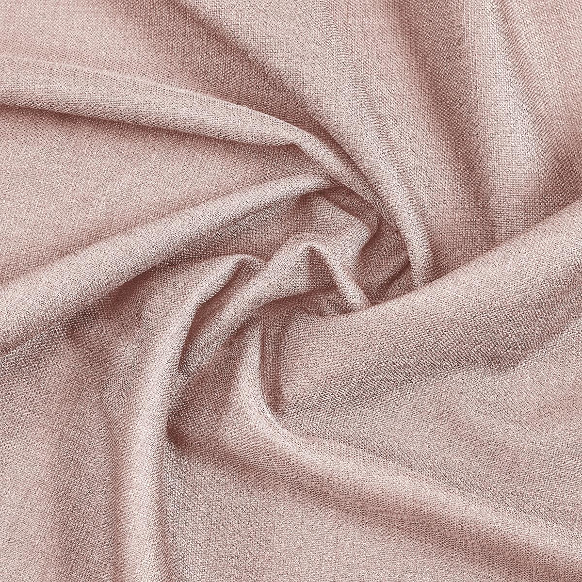 Fertigvorhang Leo in Rosa ca. 135x255cm - Rosa, Textil (135/255cm) - Premium Living