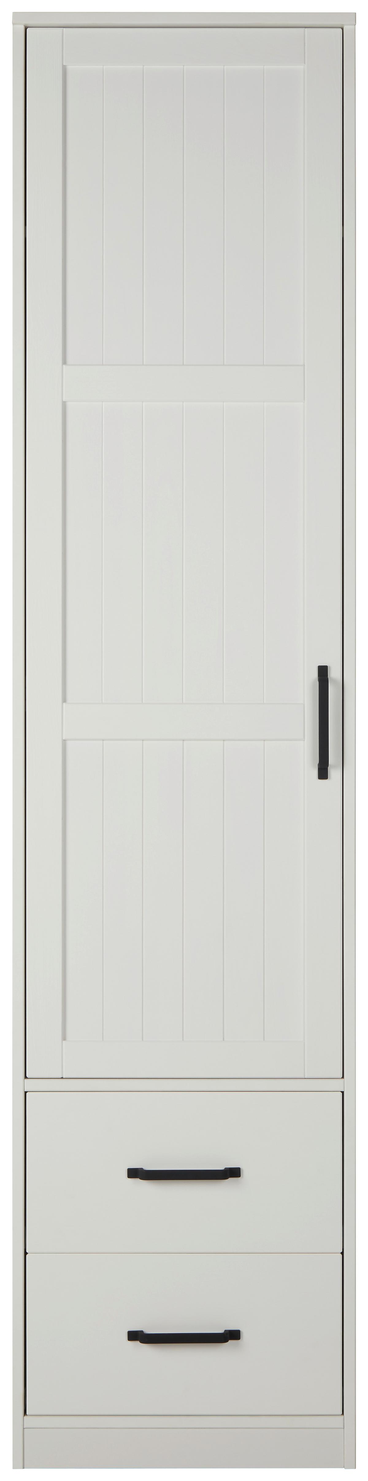 DULAP USI ROTATIVE MADITA 1T/2L - alb, Romantik / Landhaus, lemn (52/220/60cm) - Mömax