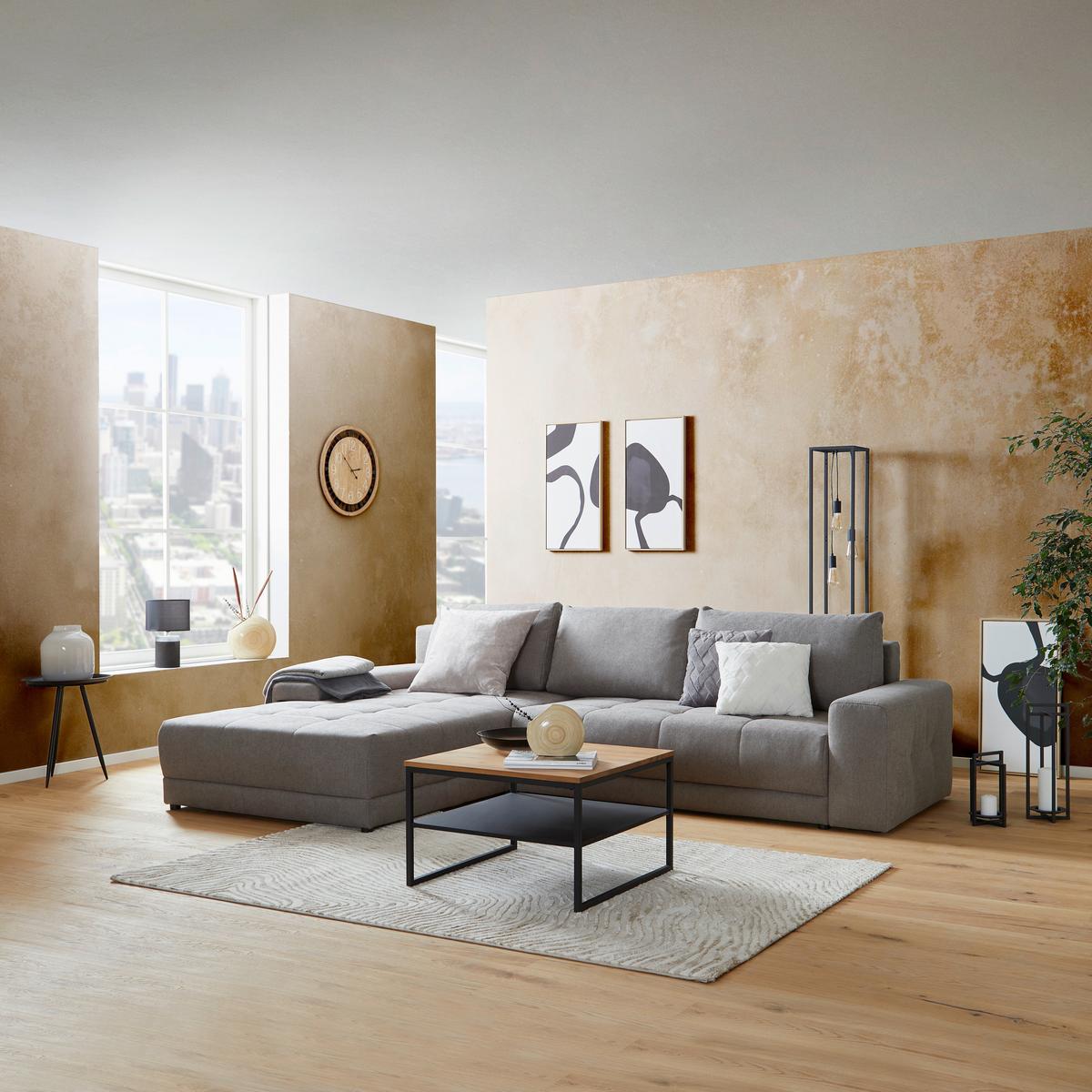 Coltar Adria - grej/gri, Modern, textil (213/308cm) - Mömax