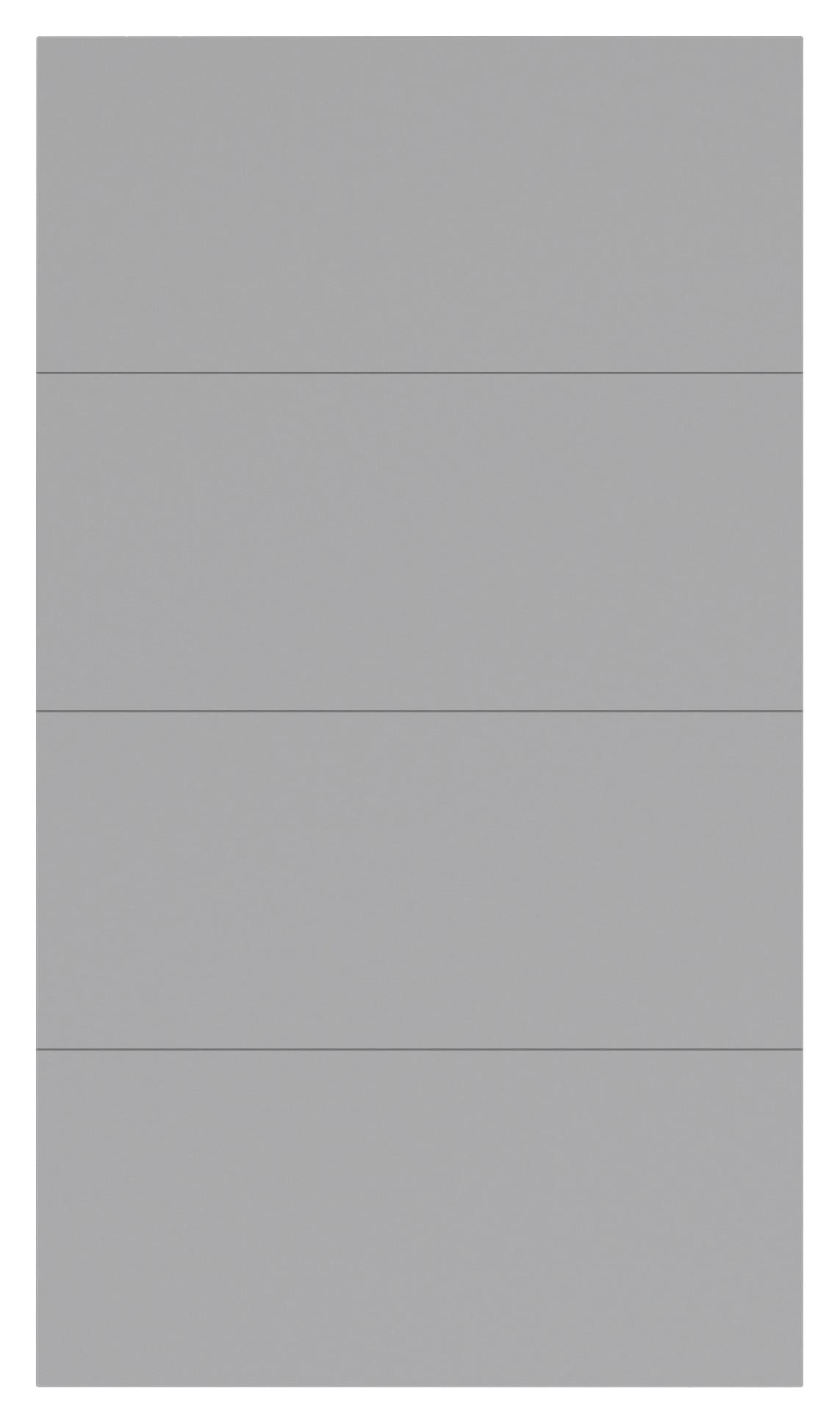 Frontpaneel Unit in Hellgrau - Hellgrau, MODERN, Holzwerkstoff - Based