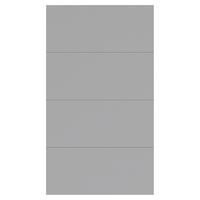 Frontpaneel Unit in Hellgrau - Hellgrau, MODERN, Holzwerkstoff - Based