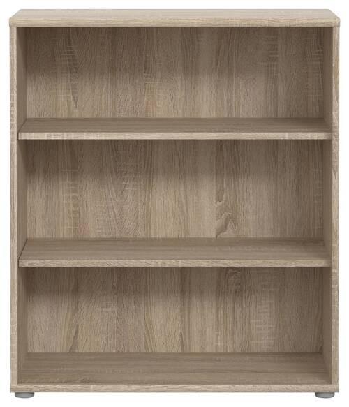 Regal Tempra 2, Barva Hrasta Sonoma - hrast sonoma, Basics, leseni material (74/86/35cm) - Mömax