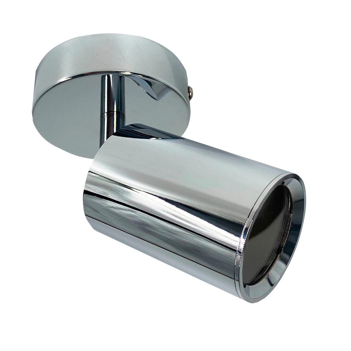 Strahler Lp-734/1w Ch Belize - Chromfarben, Konventionell, Metall (8/13.5/5.5cm)