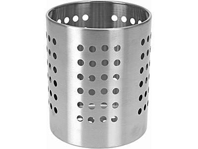 Cutie pentru tacâmuri Mat - argintiu, Konventionell, metal (10,6/13,1cm)