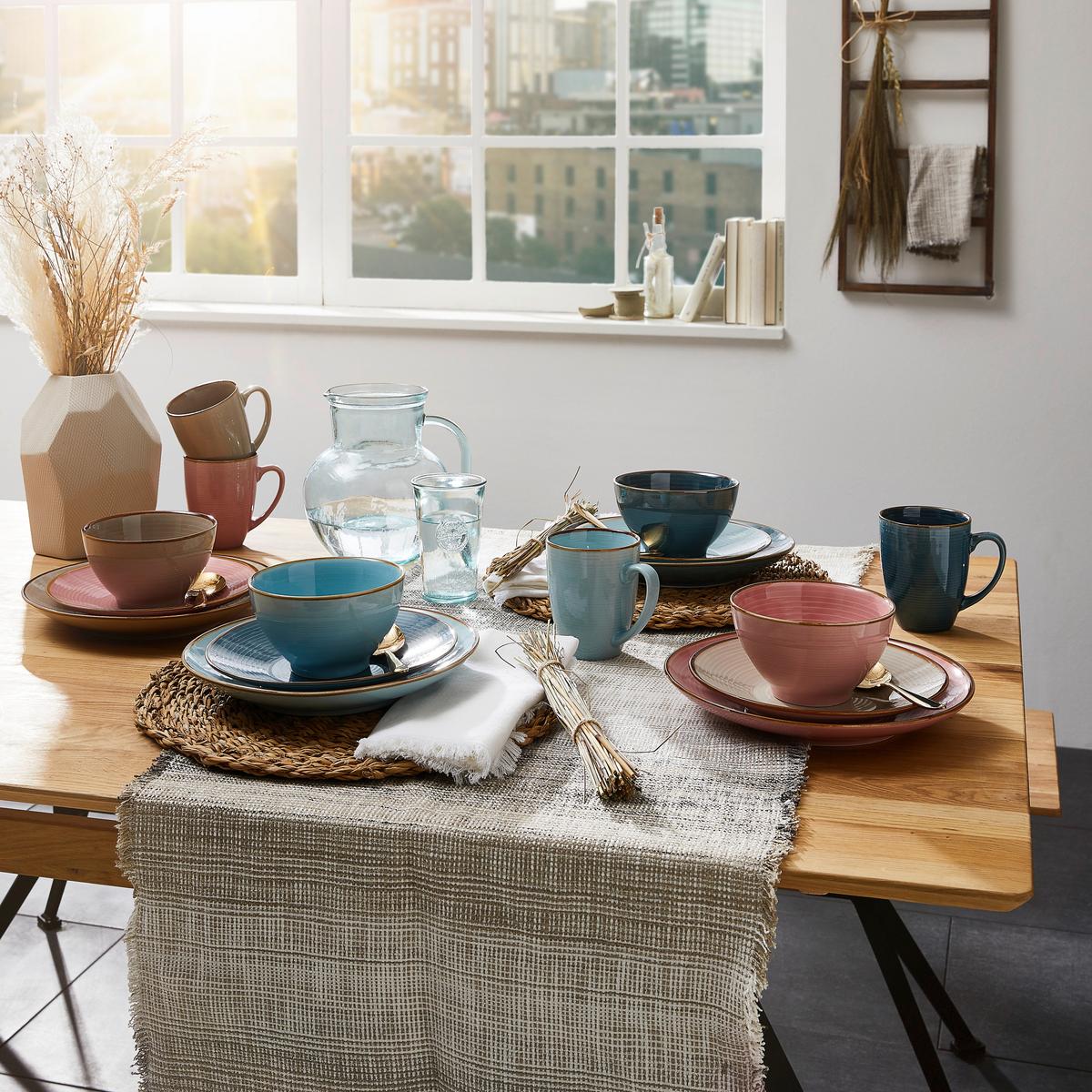 Kombinirani Servis Cosy Day, 16-Delni - večbarvno, Trend, kamen - Creatable