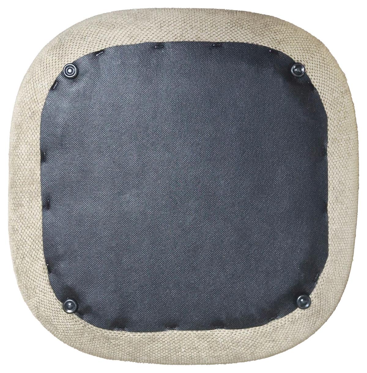 Tabure Sophie - siva/svijetlo smeđa, Moderno, drvni materijal/tekstil (39,5/40/39,5cm) - Mömax