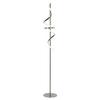 LED-GOLVLAMPA LINA - kromfärg/nickelfärgad, Modern, metall/plast (23/23/151cm) - Mömax