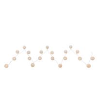 Lichterkette Venuto max. 0,03 Watt - Silberfarben/Weiß, Basics, Kunststoff/Metall (6/285cm) - Globo