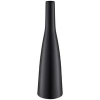 Vase Planico II Schwarz matt - Schwarz, MODERN, Keramik (33cm) - Mömax