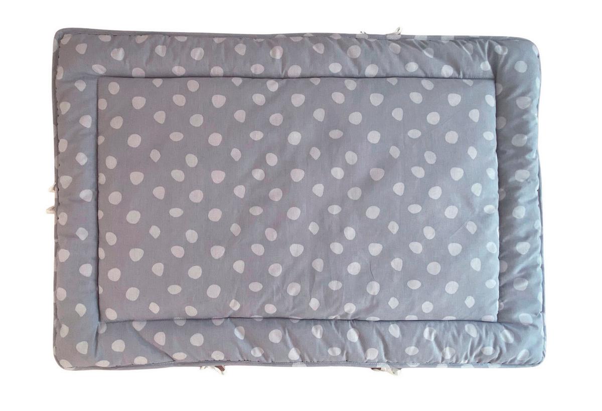 KOJEC NA KÓŁKACH BABYDAN OLAF RECTANGLE - biały, Basics, metal (102/70,5cm) - Baby Dan