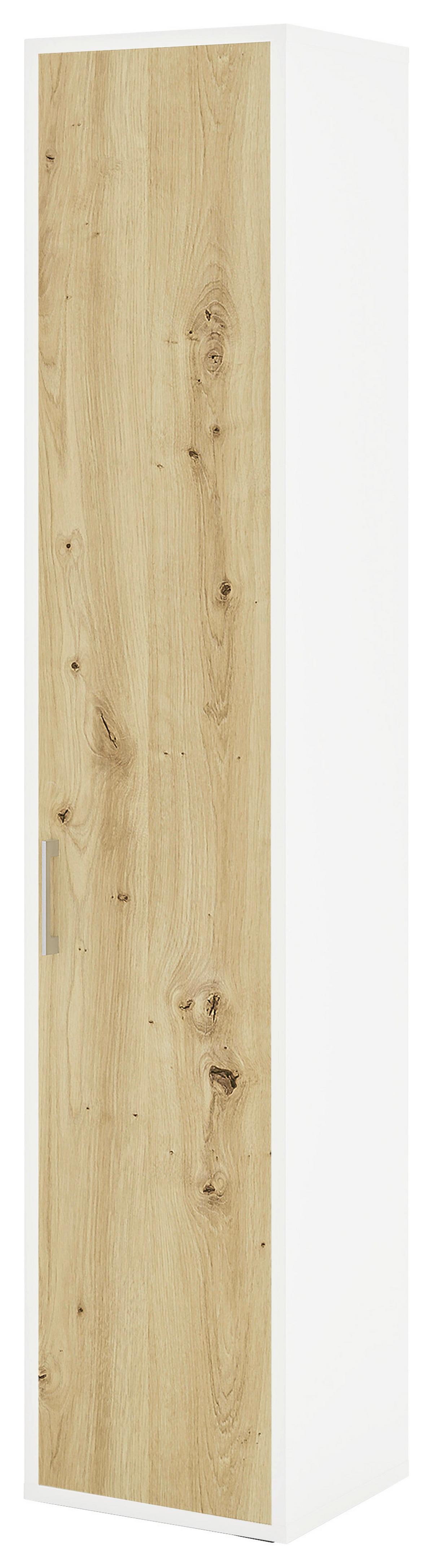 Tür Big Profi Office - Alufarben/Eiche Artisan, Modern, Holzwerkstoff/Metall (38/211/40cm) - Mömax