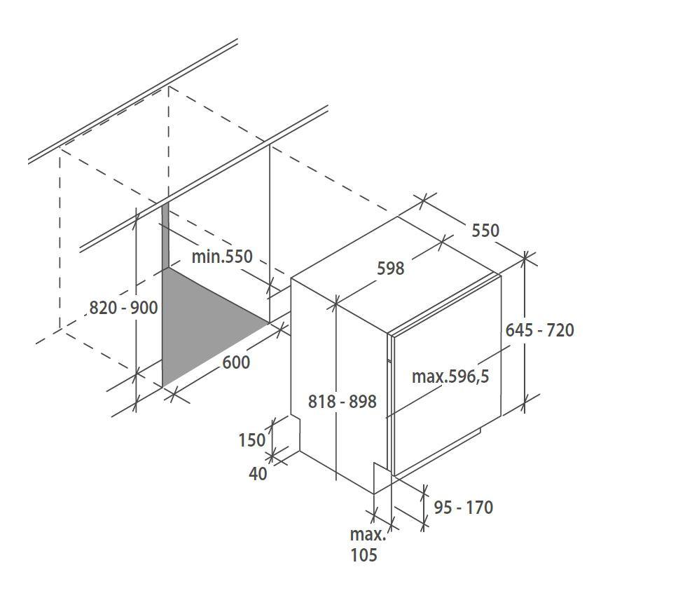 Blok Kuhinja Sa Uređajima Rovere - boja hrasta/kapućino, Moderno, metal/pločasti materijal (360/240/60cm) - Mömax