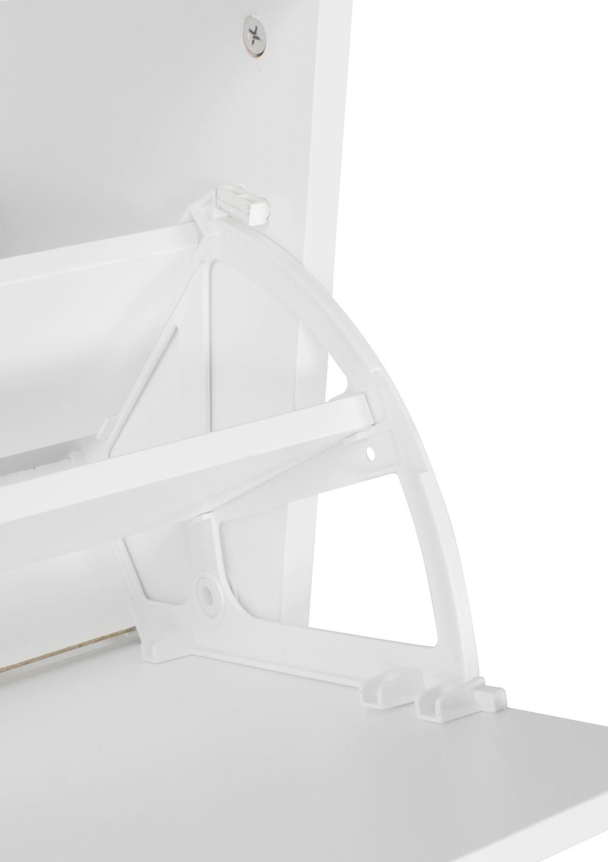 Wandgarderobe "Jana", weiss - KONVENTIONELL, Holzwerkstoff (80/147/27cm) - MID.YOU