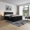 Boxspringbett Bologna ca. 180x200 cm Schwarz - Schwarz, MODERN, Karton/Holzwerkstoff (180/200cm) - MID.YOU