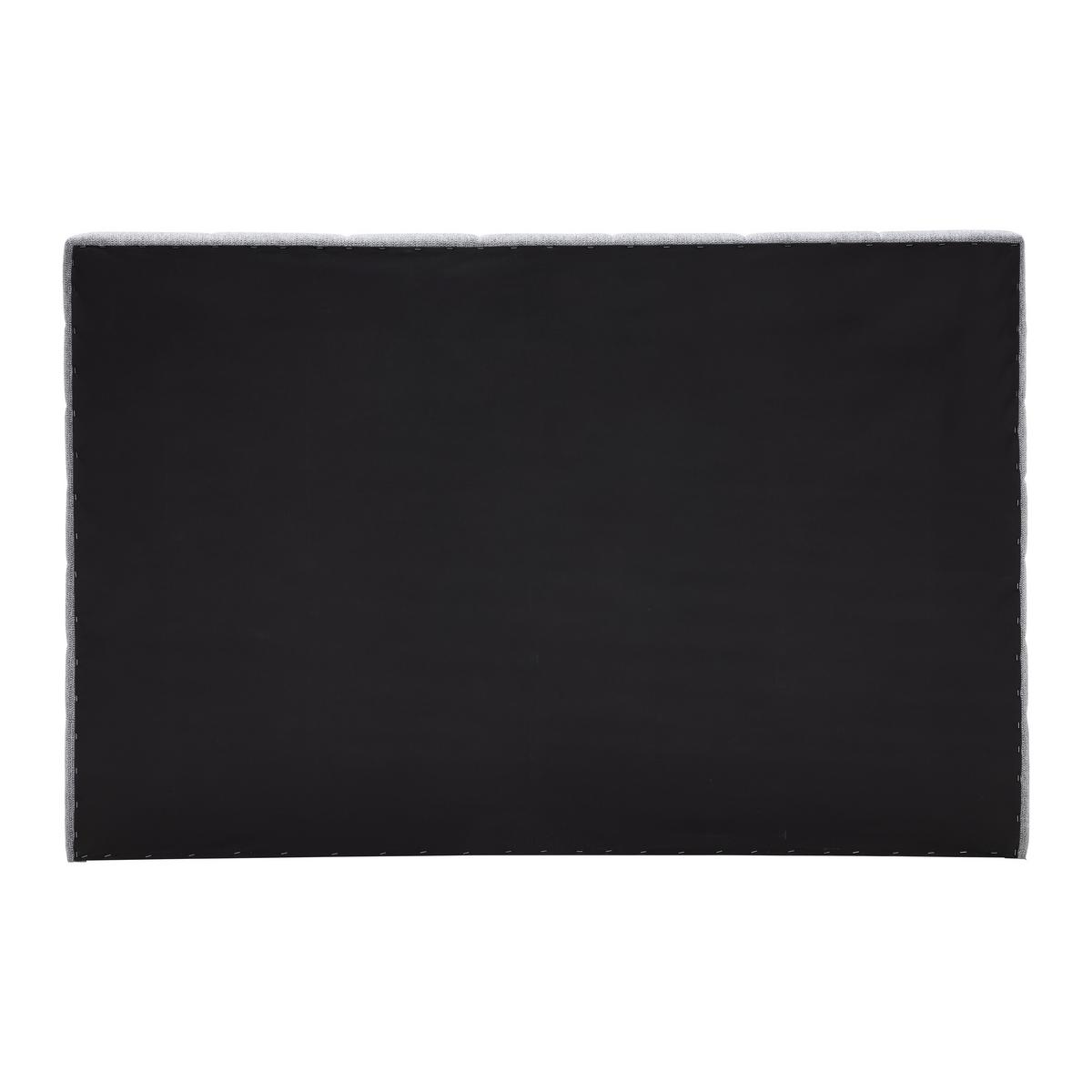 Boxspringbett Damon in Grau ca. 180x200cm - Schwarz/Grau, KONVENTIONELL, Kunststoff/Textil (180/200cm) - Mömax