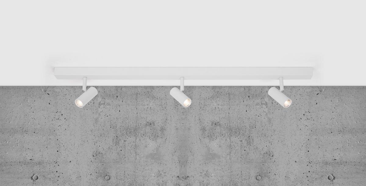 REFLEKTOR SUFITOWY 2112193001 OMARI 3-ER WEISS - biały, Design, metal (78/3,5/12cm) - Nordlux