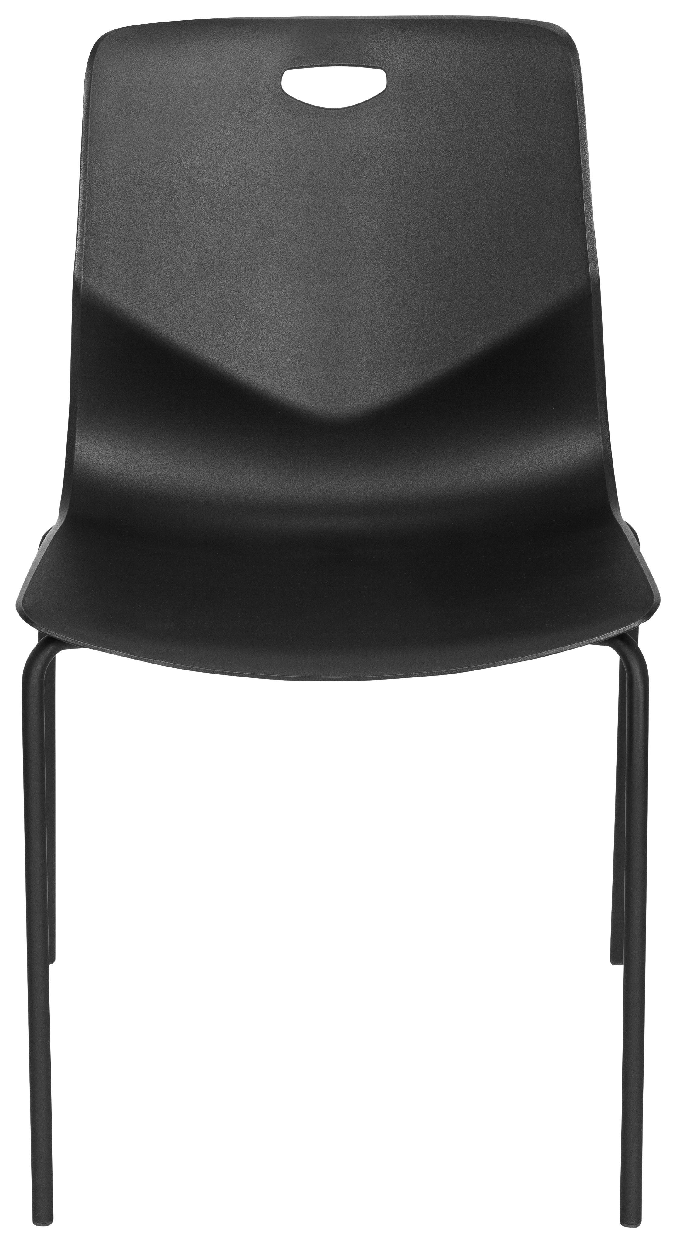 Konferenčni Stol T36 V, Črna - črna, Moderno, kovina/umetna masa (46/87/55cm) - MID.YOU