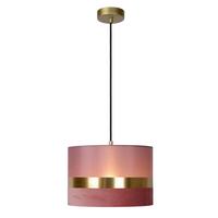 LAMPA WISZĄCA 10409/01/66 EXTRAVAGANZA TUSSE - jaskrawy róż, Design, tkanina (30/30/152.5cm) - Lucide