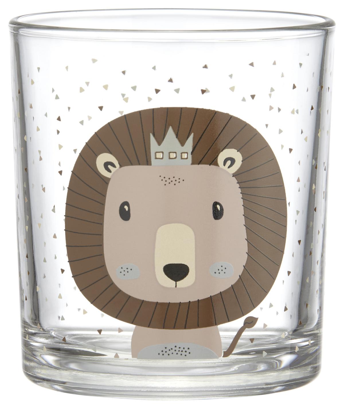 Trinkglas Kids in diversen Designs - Multicolor, MODERN, Glas (8,6/8,7cm) - Modern Living
