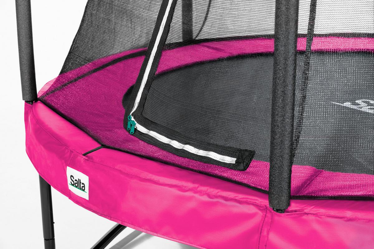 TRAMPOLIN SALTA COMFORT EDITION PINK - Pink, KONVENTIONELL, Kunststoff/Metall (305/255cm) - Salta