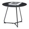 SOFFBORD MICA - svart, Modern, metall/trämaterial (55/55/46cm) - Mömax