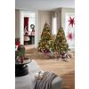 GARDINLÄNGD LUCIA - röd, textil (140/245cm) - Mömax