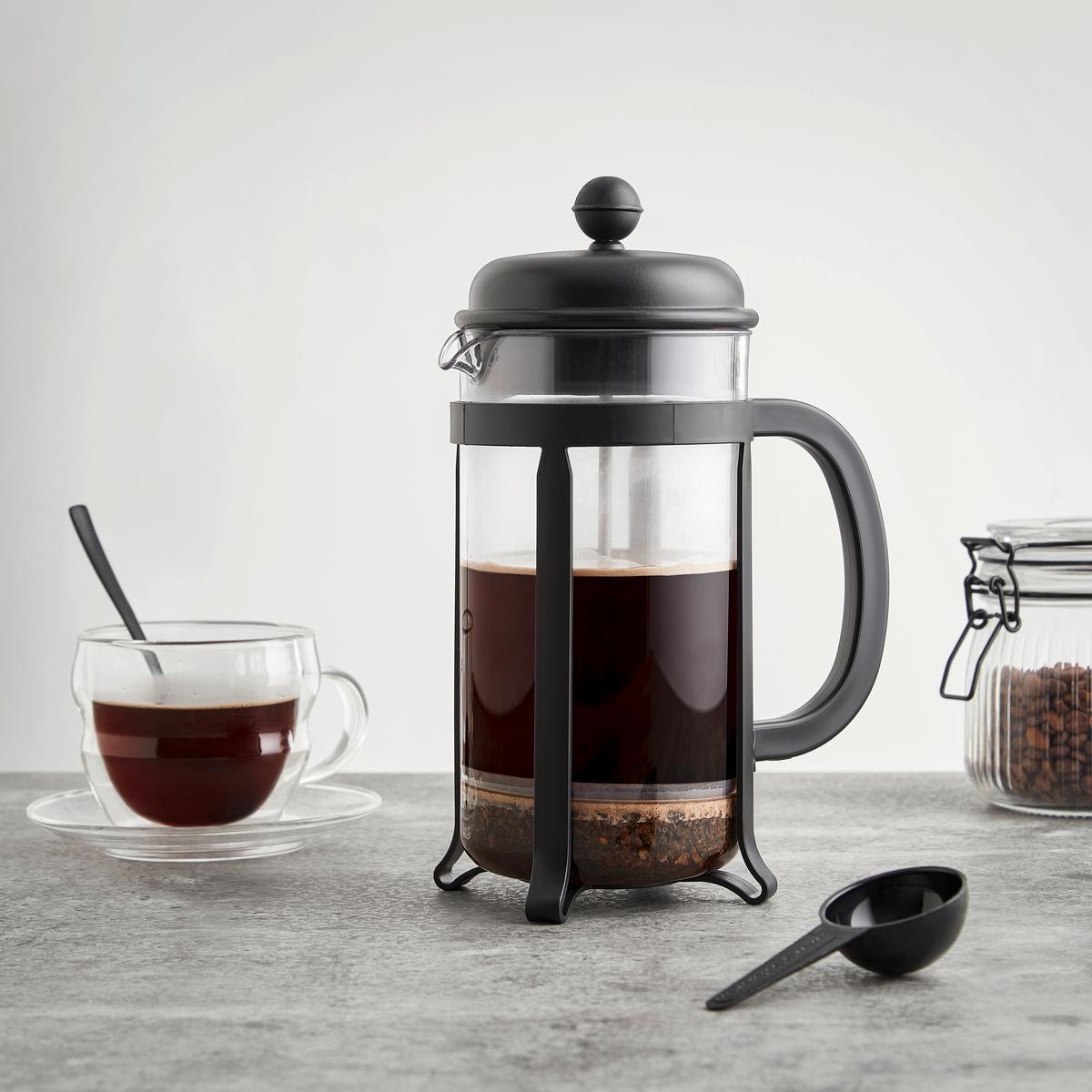 Kávékészítő Java - fekete/áttetsző, Konventionell, műanyag/Üveg (11.2cm)