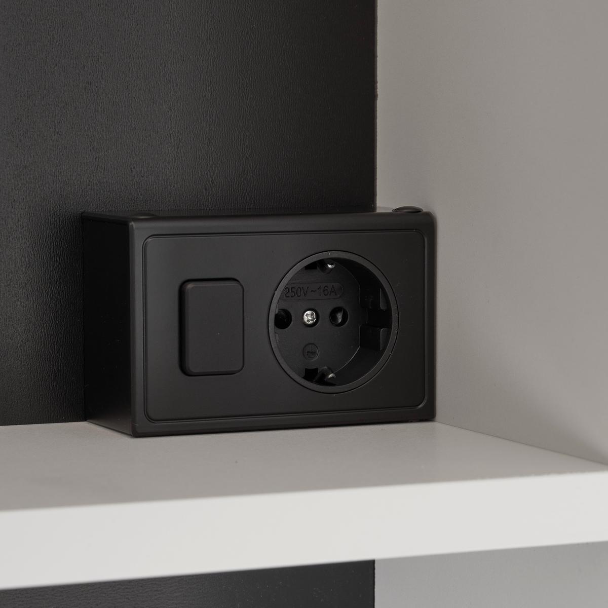 Spiegelschrank Florenz Kaschmir - Kaschmir, MODERN, Holzwerkstoff (90/70/20cm) - Mömax