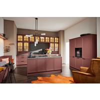 Einbauküche Lugano in Rot - Rot, MODERN, Holzwerkstoff - Nolte Küchen