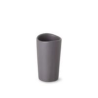 Pahar pentru periuțe de dinți Melrina - antracit, Konventionell, ceramică (6,5/11,2cm) - Modern Living