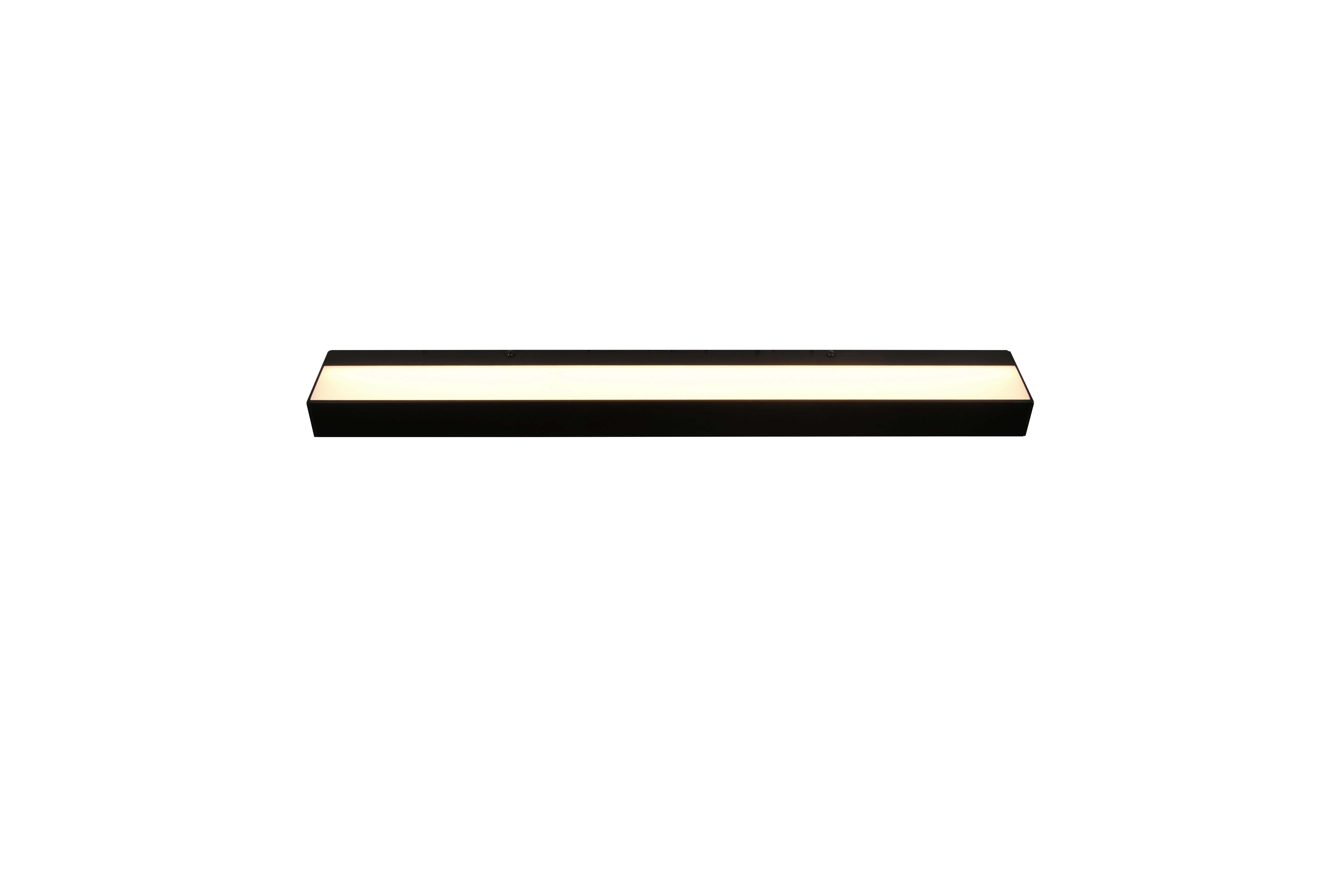 LED-Wandleuchte Rocco Schwarz/Weiß max. 8 Watt - Schwarz/Weiß, Basics, Kunststoff/Metall (3,6/60/8cm) - Trio Leuchten