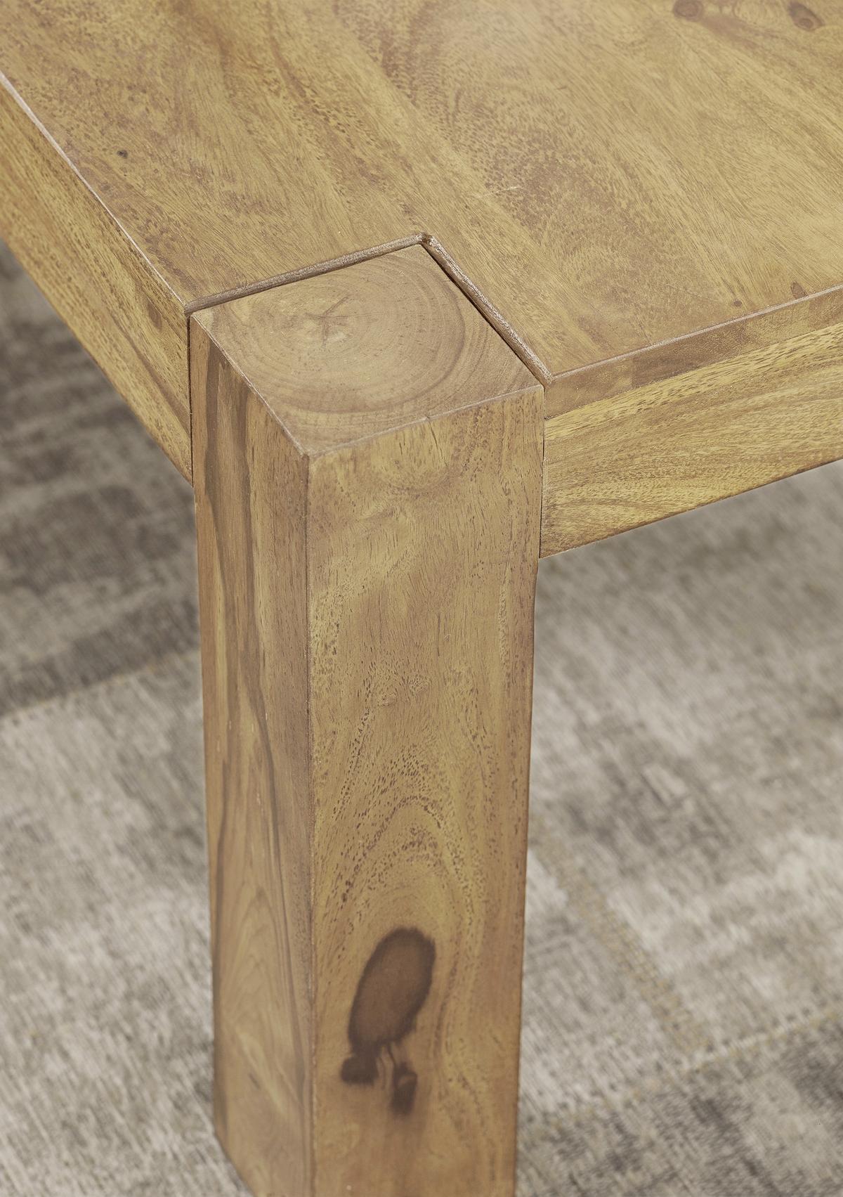 Klubska Miza Mumbai - barve akacije, Design, les (60/60/40cm) - MID.YOU