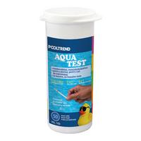 Vízelemző Tesztcsík-szett 50db/csomag Aquatest - sárga/világoskék, műanyag/papír