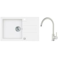 Set Sudopera I Slavine Rock 130+kati G11 - bijela, Konvencionalno, kamen (78/48cm)