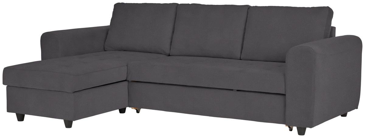 Kutna Garnitura River - antracit, Moderno, tekstil (245/145cm) - Modern Living